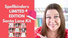 Unboxing Spellbinders Limited Edition Santa Lane Kit