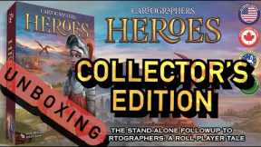 SMGSLT - Unboxing Cartographers Heroes [Collector's Edition]