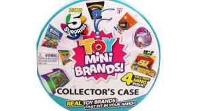 Zuru 5 Surprise Toy Mini Brands Collector's Case Unboxing Review