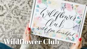 Wildflower Club Unboxing December 2021: Lifestyle Subscription Box