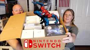 I bought a $600 Amazon ELECTRONICS Customer Return Box + Nintendo & Spider-Man