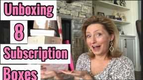 UNBOXING & COMPARING  8  *NEW*  & POPULAR SUBSCRIPTION BOXES