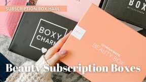Subscription Box Haul: 5 Beauty Boxes You NEED to Try in 2021