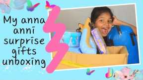 Onscreen surprise gifts from anna anni | I had no idea | Unboxing kids toys, crayons etc