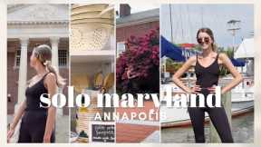 VLOG: Solo Travel Exploring Annapolis, MD. Shopping, Sight-Seeing, Gluten-Free Treats + Museums