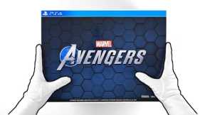 Unboxing MARVEL'S AVENGERS Earth's Mightiest Edition [PS4]
