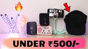Unique Gadgets Under Rs500 | Part 56 | Tech Unboxing 🔥