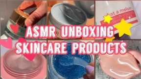 [TikTok] ASMR Unboxing Skincare Products 💮
