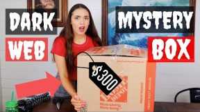 UNBOXING $300 MYSTERY BOX FROM THE DARK WEB (EXTREMELY CREEPY)