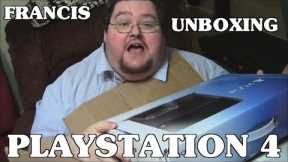 Francis Unboxing a Playstation 4