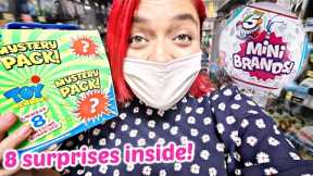 Searching for MINI BRANDS and Unboxing Walmart’s $5 SURPRISE TOY BOX