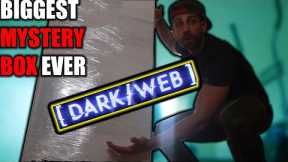 I bought the BIGGEST DARK WEB MYSTERY BOX | Unboxing a dark web mystery box ALI H (SCARY STUFF)