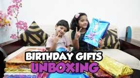 Zumi Ko Mile Bahot Sare Gifts | Birthday Gifts Unboxing | Zumi Birthday | Jigy Zumi Vlog