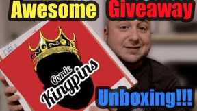 Giveaway Unboxing from the Comic Kingpins!!!