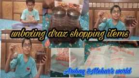 Draz shopping haul|Draz shopping reviews |unboxing kitchen gadgets