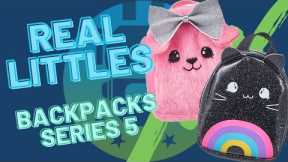 Real Littles Backpacks Series 5 Unboxing Toy Review | The Upside Down Robot