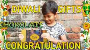 DIWALI GIFTS || CHOKOLATE BOX UNBOXING || #diwali #gift #choklate || secret box unboxing video