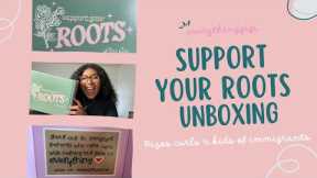 Support your roots unboxing | Rizos curls x Kids of Immigrants | Everythinggigi