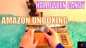 Opening Amazon Box - Halloween Candy ASMR - Unboxing ASMR  -  ASMR No Talking Oddly Satisfying Video