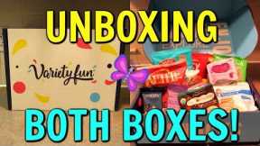 VARIETY FUN SNACK BOX Unboxing! FUN & FIT Boxes!  Snack Subscription Box Review!  June 2019