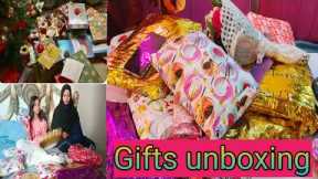 gifts unboxing 🎁|| birthday gifts || kis nay sab say achcha gift diya || expensive gift || Vlog
