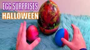 Egg Surprises ASMR - Halloween Egg Surprises - ASMR No Talking Video - An Oddly Satisfying Video