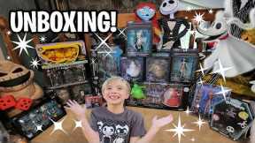 Huge The Nightmare Before Christmas Toys Unboxing Video!