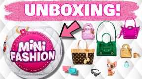 UNBOXING MINI BRANDS FASHION!! Zuru 5 Surprise Blind Bag Toy Opening!