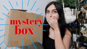 unboxing a mystery box from SHEIN x Home Living
