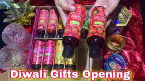 Diwali Gifts Opening 🎁 | Unboxing Diwali Gifts | Opening All My Diwali Gifts 🎁