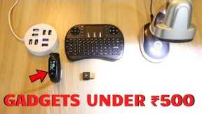 Unique Gadgets Under Rs500 | Part 37 | Tech Unboxing 🔥