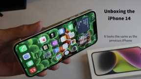iPhone 14 unboxing - It looks the same as the iPhone 13