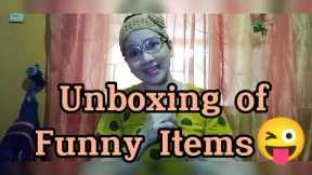 Unboxing of Funny items😜#affordableprice #onlineshopping