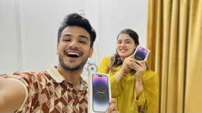 Finally I Gifted Her IPhone 14 Pro Max | Aj B Prank He Smjh Rhe Thi 😂