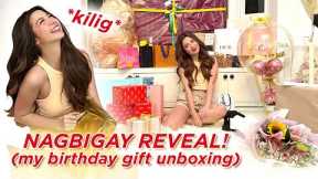 REVEALING MY GIFTS AND THE NAMES OF WHO GAVE IT (Muntik ko hindi i-upload kasi..)