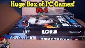 Unboxing a HUGE box of PC Games! Pt. 1