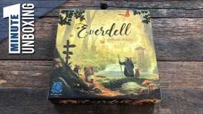 Everdell: Collector's Edition 1 Minute Unboxing (Starling Games)