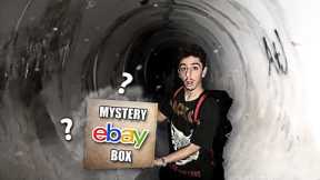 Unboxing a $1,000 EBAY HAUNTED MYSTERY BOX! **IN THE HAUNTED TUNNEL**