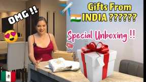 GIFTS From INDIA Unboxing !! Thank you Guys ❤️ | Mexican Girl