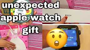 apple watch unboxing unexpected gift /ghanifamily vlogs