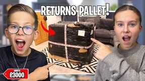 UNBOXING A CHRISTMAS RETURNS PALLET WORTH £3000 *WAS IT WORTH IT?*