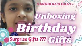 Varnikaa Birthday Gift Unboxing in Tamil: Best Gifts For A Kid's Birthday!