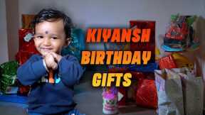 Kiyansh Birthday || Gifts Unboxing Vlog😍