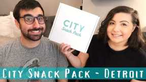 Detroit City Snack Pack | 2020 | Brand New Snack Box | Unboxing and Taste Test