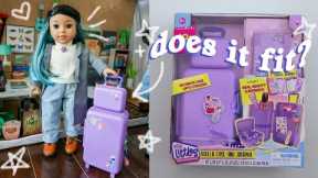 Unboxing Real Littles Luggage - Does it fit an American Girl Doll?