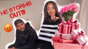 ACCEPTING GIFTS FROM ANOTHER GUY PRANK ON BOYFRIEND! | Amber Vazquez