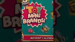 5 surprise Toy mini brands advent calendar/ unboxing mini brands advent calendar/ Livy’s world/Xmas