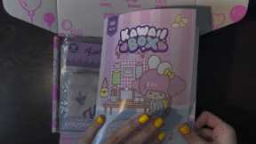 ASMR| Unboxing Whisper Kawaii Subscription box Jan 2023 W/ Plastic Crinkles Japan Kawaii items