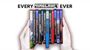 Unboxing Every Minecraft + Gameplay | 2012-2022 Evolution