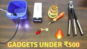 Unique Gadgets Under Rs500 | Part 16 | Tech Unboxing 🔥